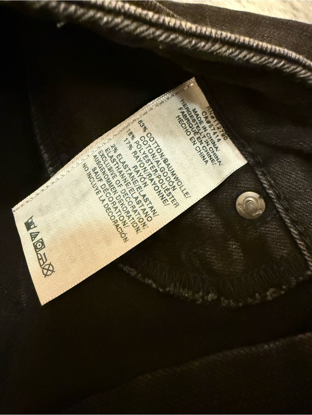 NWOT True Religion Skinny Jeans - Classic Women's Denim 28 - Picture 4 of 6
